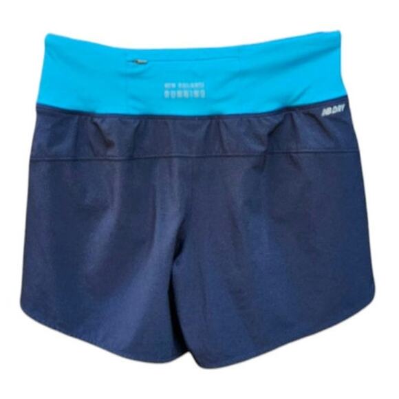 New Balance Running Shorts Activewear Navy Women's XSmall - Picture 5 of 6